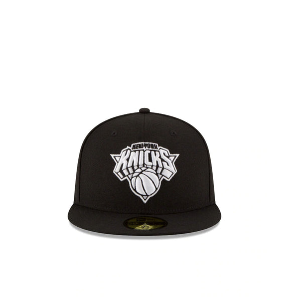 New Era Mens NBA New York Knicks 59Fifty Fitted Hat 70344034 Black