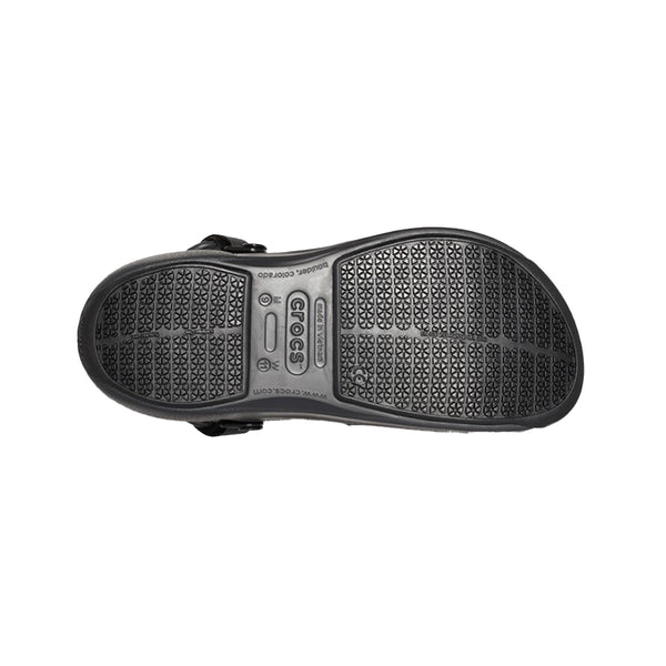Crocs Unisex Bistro Pro Work Literide Clogs 205669-001 Black