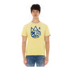 Cult Of Individuality Mens Shimuchan Logo Crew Neck T-shirt 624AC-K50C Vintage Yellow