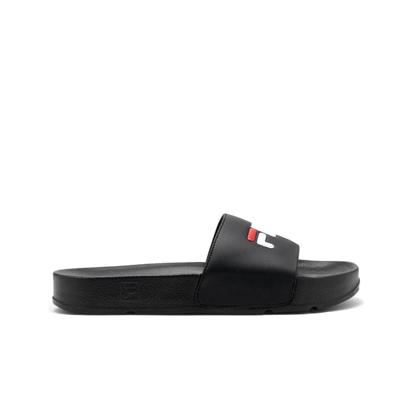 ☆FILA☆ Fila Drifter 1SM02591H101 11001SM02591H101 Fila Mens Drifter Slides 1VS10000-014 Blk/Wht/Red | Premium