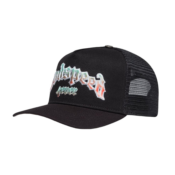 Godspeed Mens Forever Trucker Hat 4EVERHAT Gradiant Black- Premium