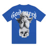 Godspeed Mens Circle Of Life Crew Neck T-Shirt Royal