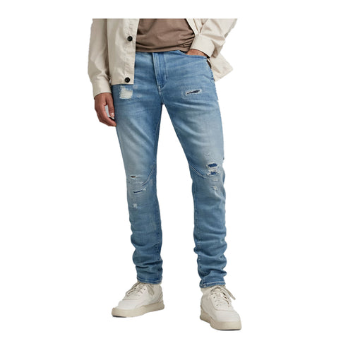 G-Star Mens D-Staq 3D Skinny Fit Jeans D05385-C051-G021 Sun Faded Denver Restored