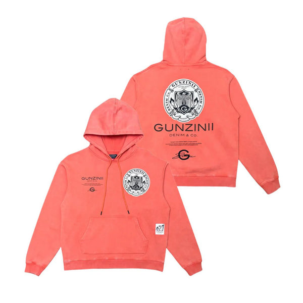 Gunzinii Mens The General Hoodie GZ322 Orange– Premium Lounge NY