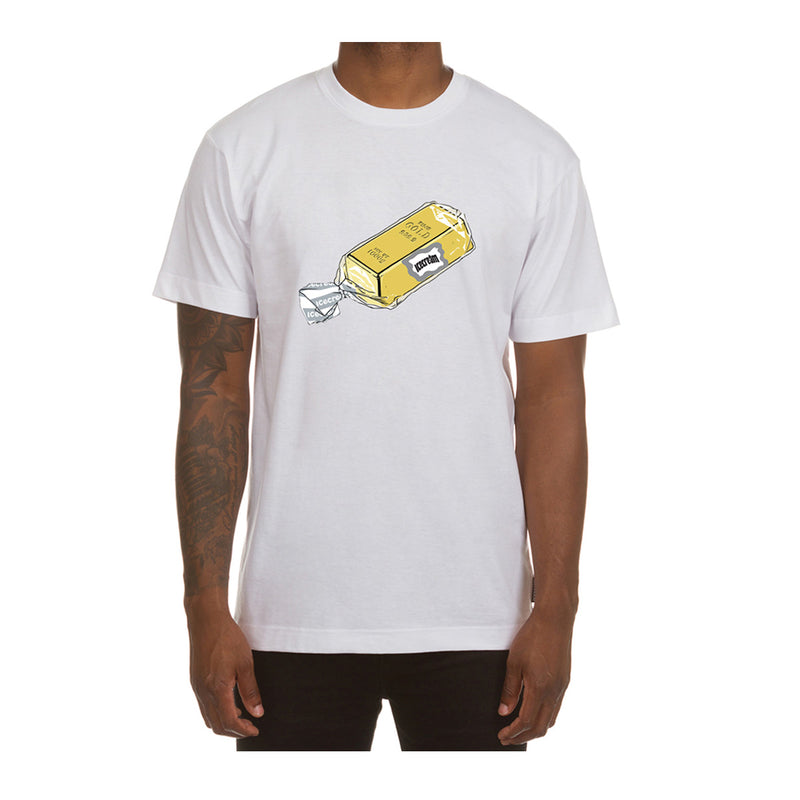 Icecream Mens Bread Crew Neck T-Shirt 441-2203-002 White