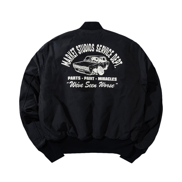 Market Studios Mens Handyman Reversible Bomber Jacket MKT25FW