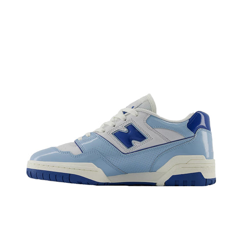 New Balance Mens 550 Casual Sneakers BB550YKE Chrome Blue/Blue Agate/Sea Salt