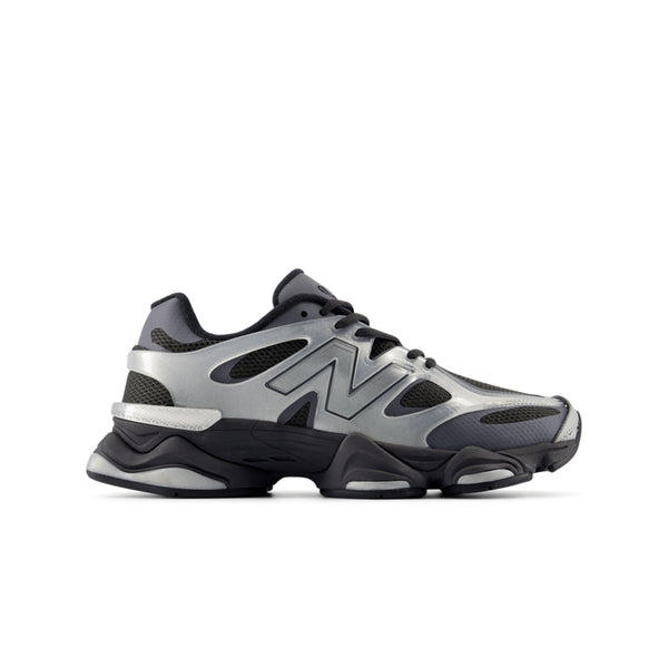New Balance 9060 X Unisex Casual Shoes Silver Metallic/Black