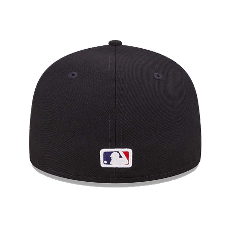 New Era Mens MLB New York Yankees Side Patch Subway Series 2000 59Fifty Fitted Hat 60291220 Navy, Grey Undervisor