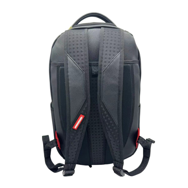 Sprayground Unisex Black Removable Eyes DLXSV Backpack