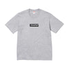 Supreme Mens Futura Box Logo Crew Neck T-Shirt SS24T21 Heather Grey
