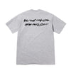 Supreme Mens Futura Box Logo Crew Neck T-Shirt SS24T21 Heather Grey