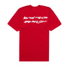 Supreme Mens Futura Box Logo Crew Neck T-Shirt SS24T21 Red
