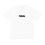 Supreme Mens Futura Box Logo Crew Neck T-Shirt SS24T21 White