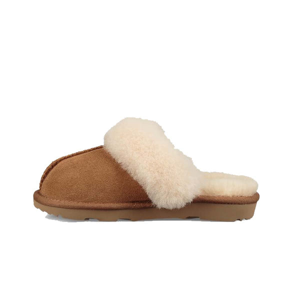 UGG Kids Cozy II Slippers 1019065K-CHE Chestnut Premium Lounge NY