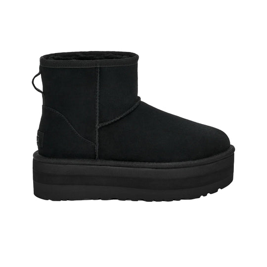UGG Womens Classic Mini Platform Boots 1134991-BLK Black