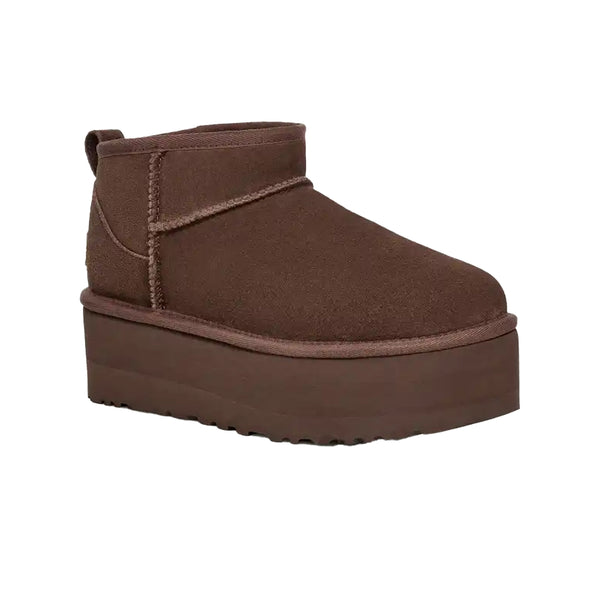 UGG Womens Classic Ultra Mini Platform Boots 1135092-BCDR Burnt