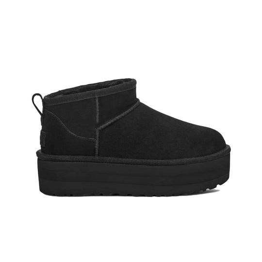 UGG Womens Classic Ultra Mini Platform Boots 1135092-BLK Black
