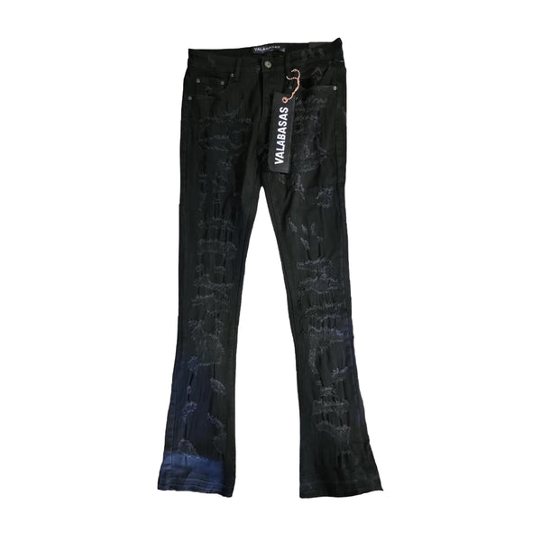 パンツ VALABASAS black denim size30 vala-vlbs10101623-