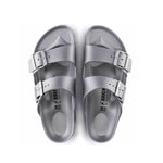 Birkenstock Unisex Arizona Eva Sandals 1003491 Silver,Narrow Width