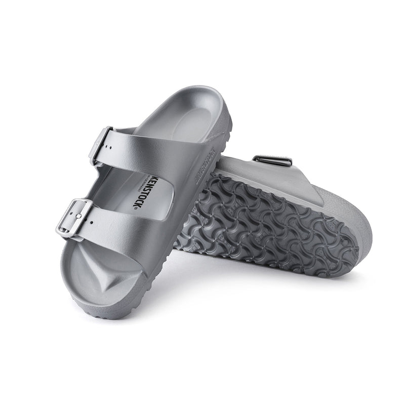 Birkenstock Unisex Arizona Eva Sandals 1003491 Silver,Narrow Width