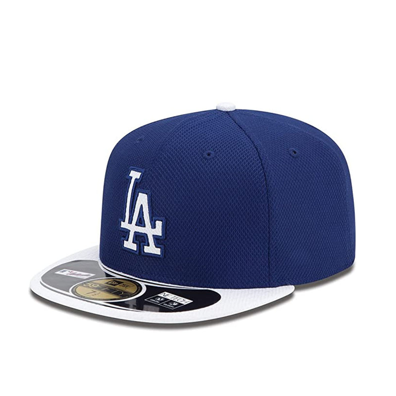 New Era Mens MLB Los Angeles Dodgers 59Fifty Fitted Hat 10859540 Blue/White