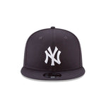 New Era Unisex MLB New York Yankees Basic 9Fifty Snapback Hat 11591024 Navy Blue, Grey Undervisor