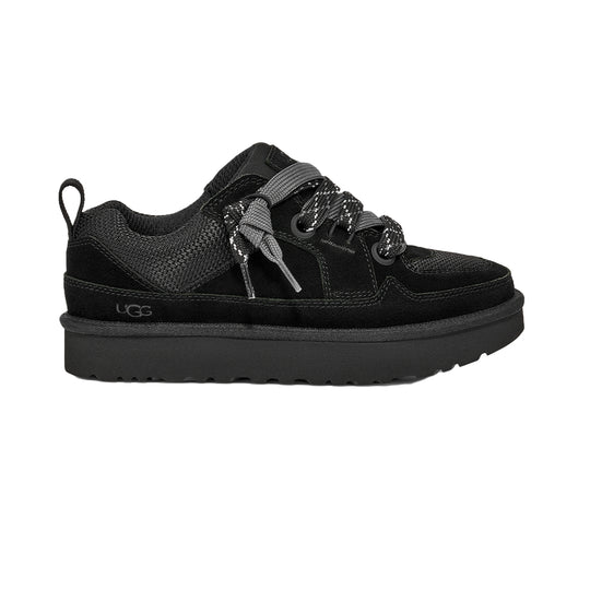 UGG Womens Lo Lowmel Fashion Sneakers 1168890-BLK Black