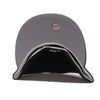 New Era Mens MLB New York Yankees 1998 World Series 59Fifty Fitted Hat 11783651 Navy Blue, Grey Undervisor