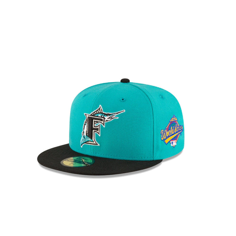 New Era Mens Florida Marlins World Series Collection 59Fifty Fitted