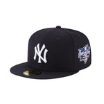 New Era Mens MLB New York Yankees 2000 World Series 59Fifty Fitted Hat 11941902 Navy