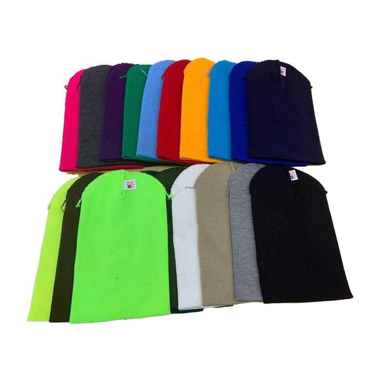 Custom Beanies with Your Logo - Solid Cuff Beanies