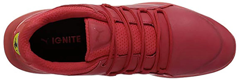 Puma Mens Ferrari Evo Cat Casual Sneakers 306009-04 Red/Red