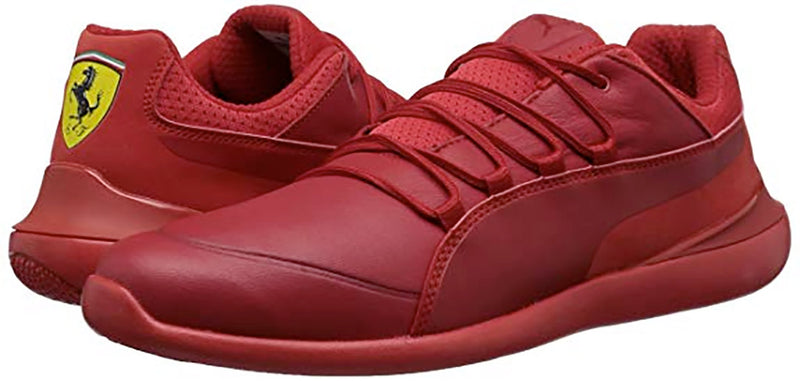 Puma Mens Ferrari Evo Cat Casual Sneakers 306009-04 Red/Red