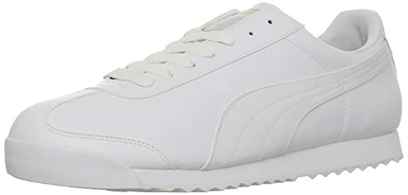 Puma Mens Roma Basic Casual Sneakers 353572-21 Wht/Gry