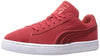 Puma Mens Suede Classic Badge Casual Sneakers 362594-02 Red/Wht