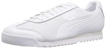 Puma Mens Roma DLX Perf Casual Sneakers 365440-01 White/White