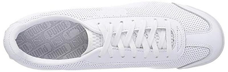 Puma Mens Roma DLX Perf Casual Sneakers 365440-01 White/White