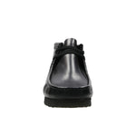 Clarks Originals Mens Wallabee Boot Black Leather 55512 Black