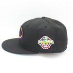 New Era Mens MLB Arizona Diamondbacks World Series 2001 59Fifty Fitted Hat 70067420 Black, Grey Undervisor