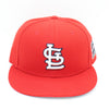New Era Mens MLB St. Louis Cardinals World Series 2006 59Fifty Fitted Hat 70068303 Red, Grey Undervisor