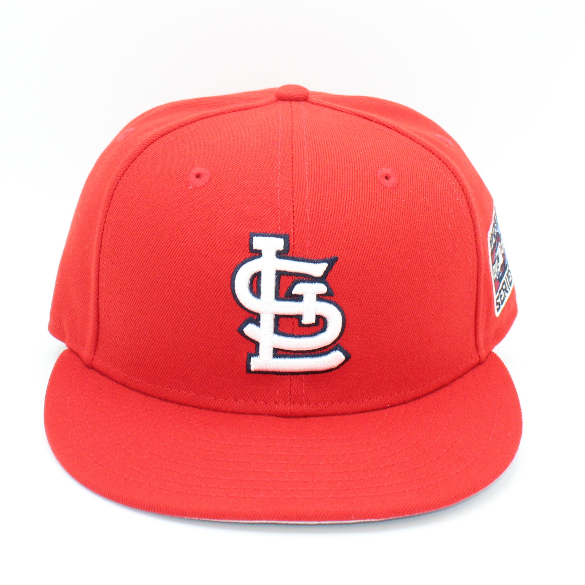 New Era 59FIFTY St. Louis Cardinals 2006 World Series Patch Hat - Red Game / 7 5/8