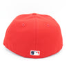 New Era Mens MLB St. Louis Cardinals World Series 2006 59Fifty Fitted Hat 70068303 Red, Grey Undervisor
