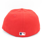 New Era Mens MLB St. Louis Cardinals World Series 2006 59Fifty Fitted Hat 70068303 Red, Grey Undervisor
