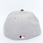 New Era Mens 59 Fifty New York Yankees 2000 Ss Fitted Hat 70070062 Grey/Navy