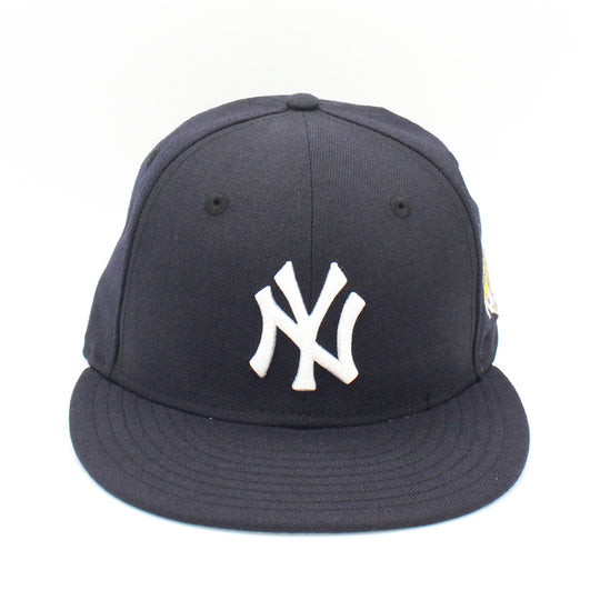 New Era Mens MLB New York Yankees World Series 1996 59Fifty Fitted Hat 70071971 Navy, Grey Undervisor