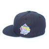 New Era Mens MLB New York Yankees World Series 1999 59Fifty Fitted Hat 70101244 Navy, Grey Undervisor