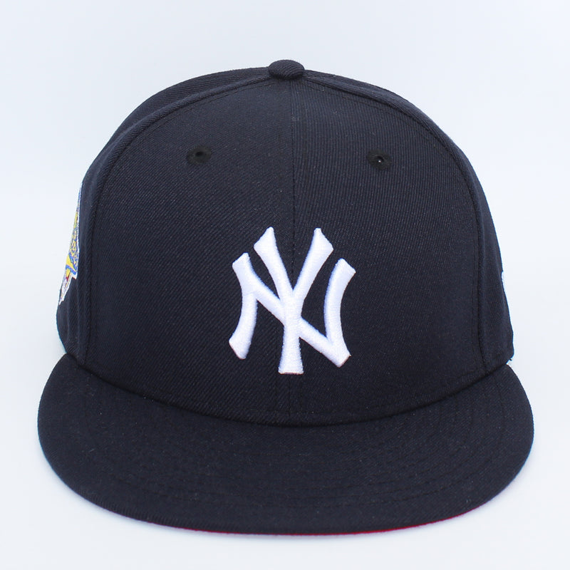 New Era Mens MLB New York Yankees World Series 1996 59Fifty Fitted Hat 70150893 Navy, Red Undervisor