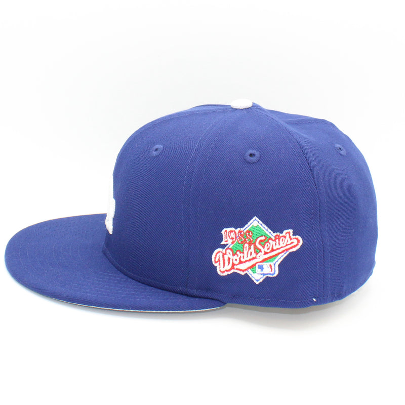 Royal Blue Los Angeles Dodgers Patch Pride 59FIFTY New Era Fitted