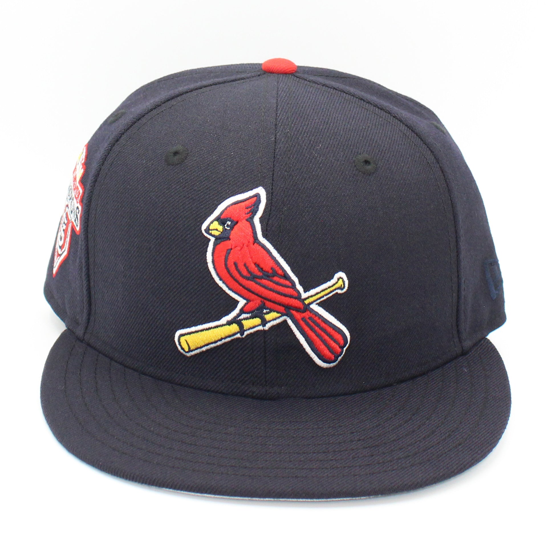 New Era St. Louis Cardinals 2011 World Series 59FIFTY Men's Fitted Hat Off White Off White-Red / 8